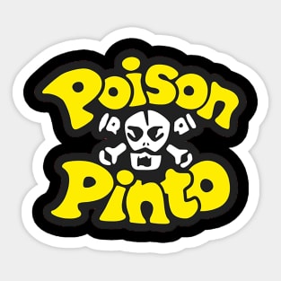 Poison Pinto Sticker